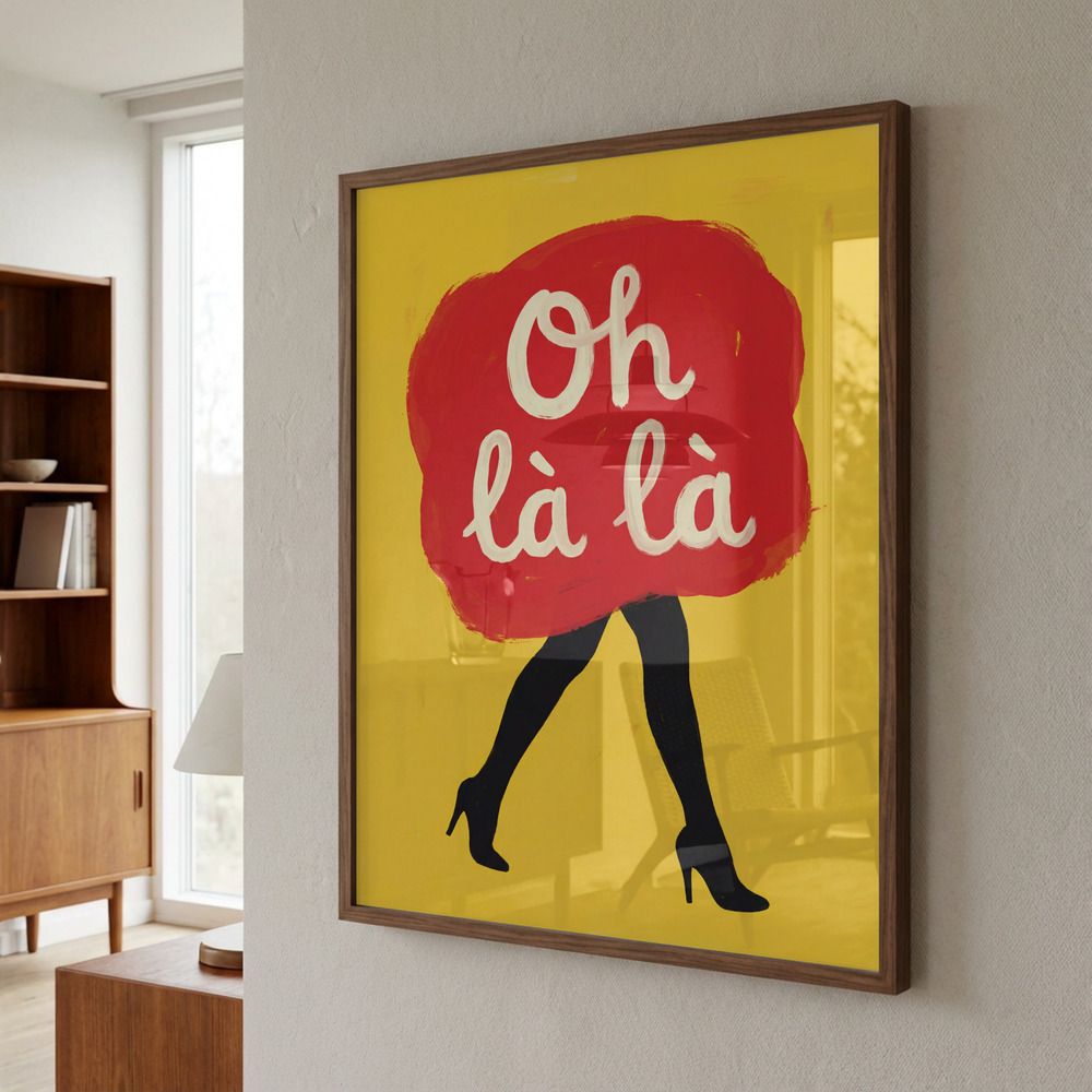 Affisch - Oh Là Là