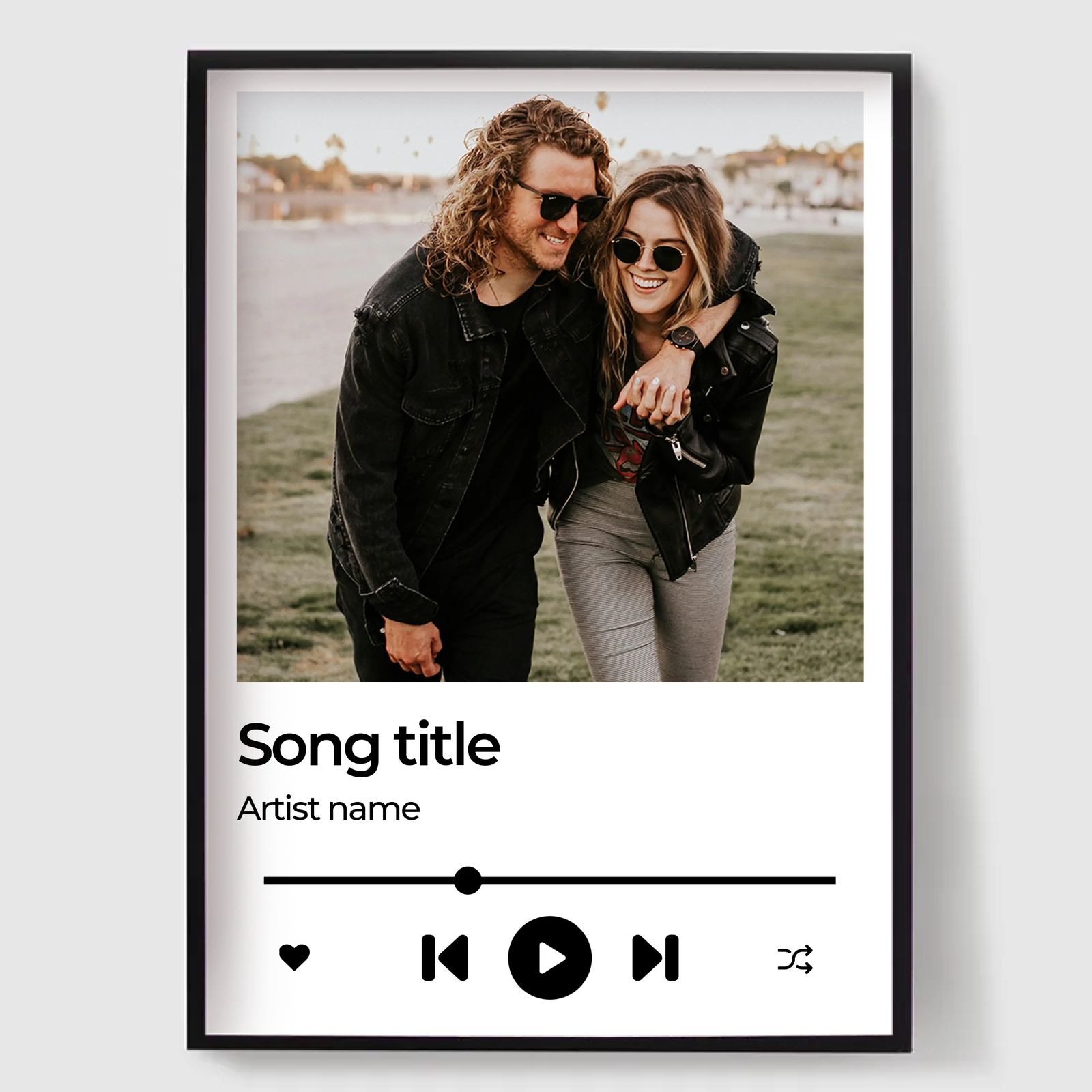Personlig Poster - Spotify Stil Poster