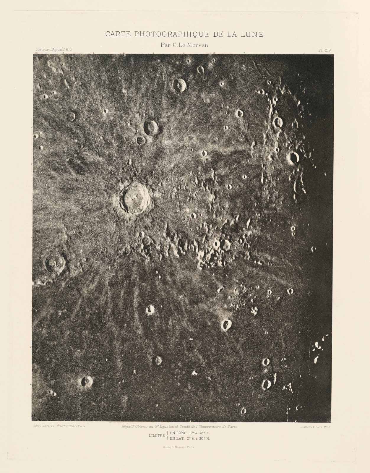 Poster - Carte Photographique De La Lune