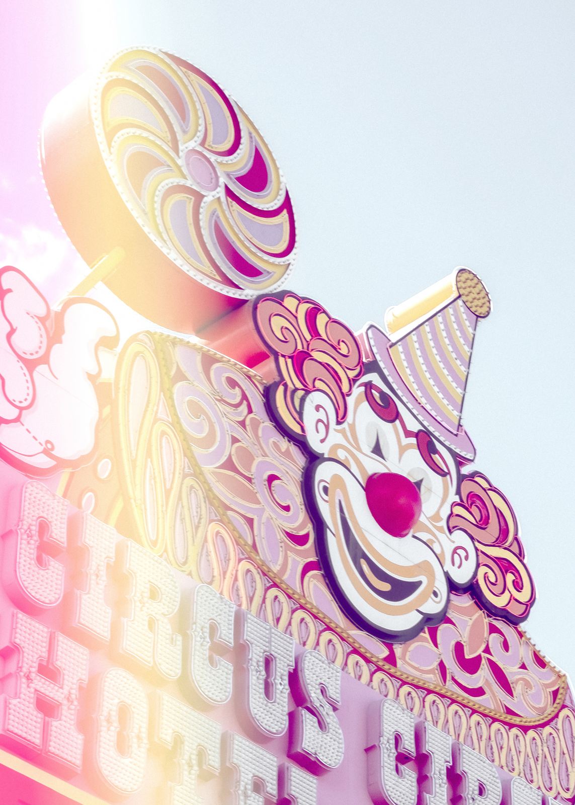 Poster - Circus Clown Hotel