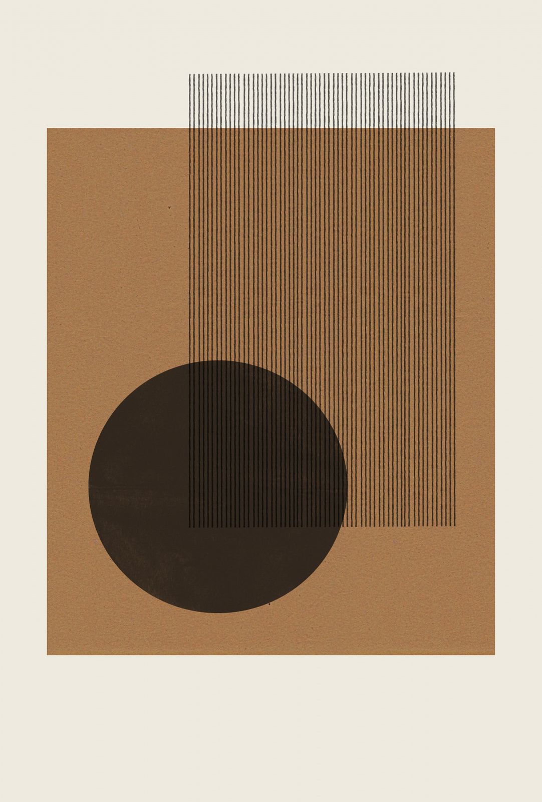 Poster - Geometrisk Abstrakt Design