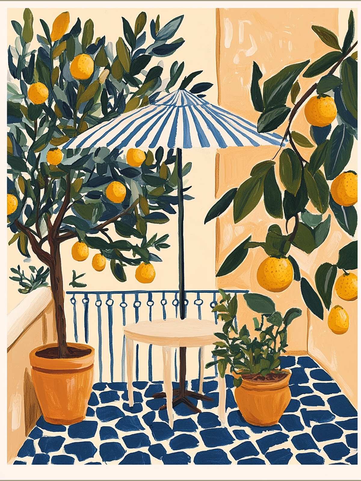 Poster - Citronterrass