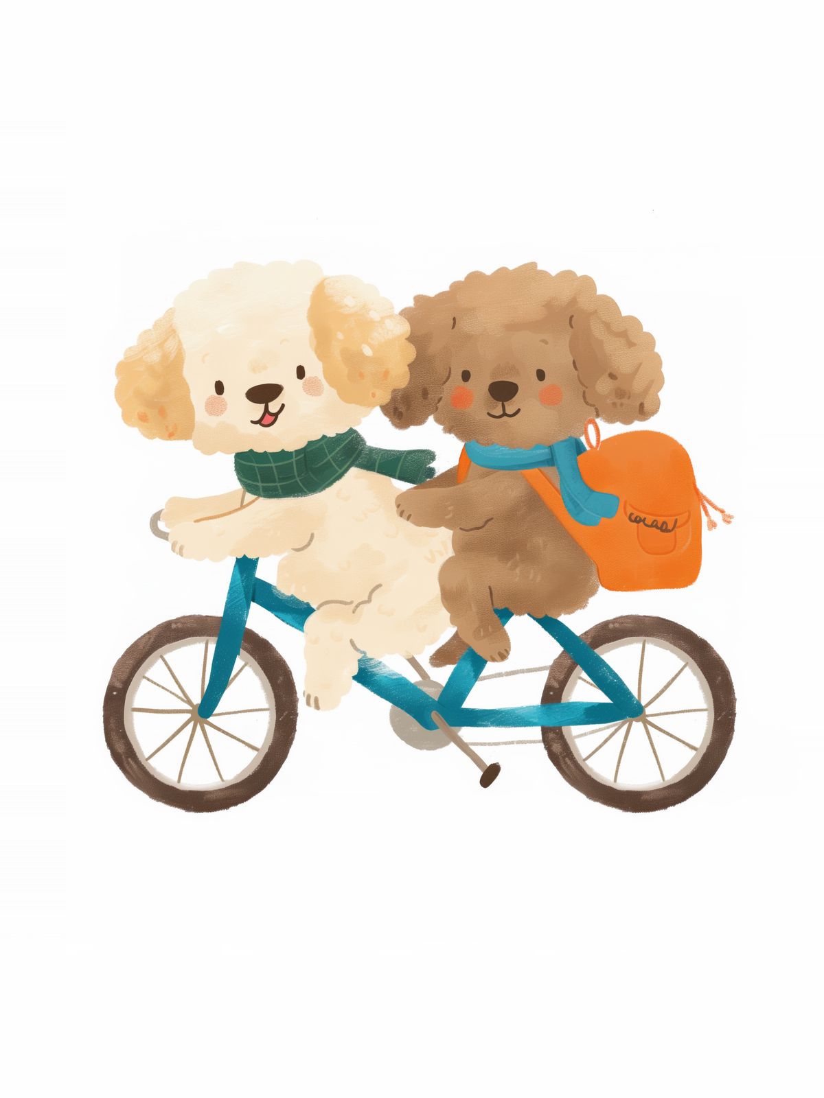 Poster - Doggy Cykeläventyr