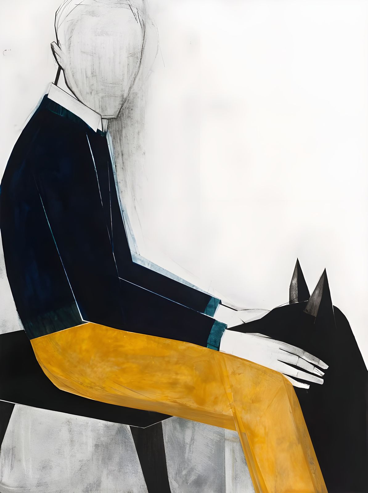 Poster - Abstrakt Figur