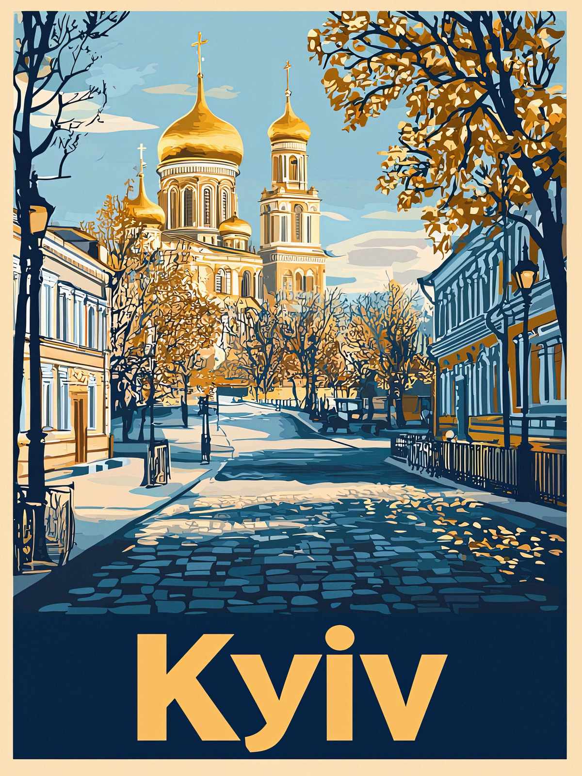 Poster - Kyivs arkitektur