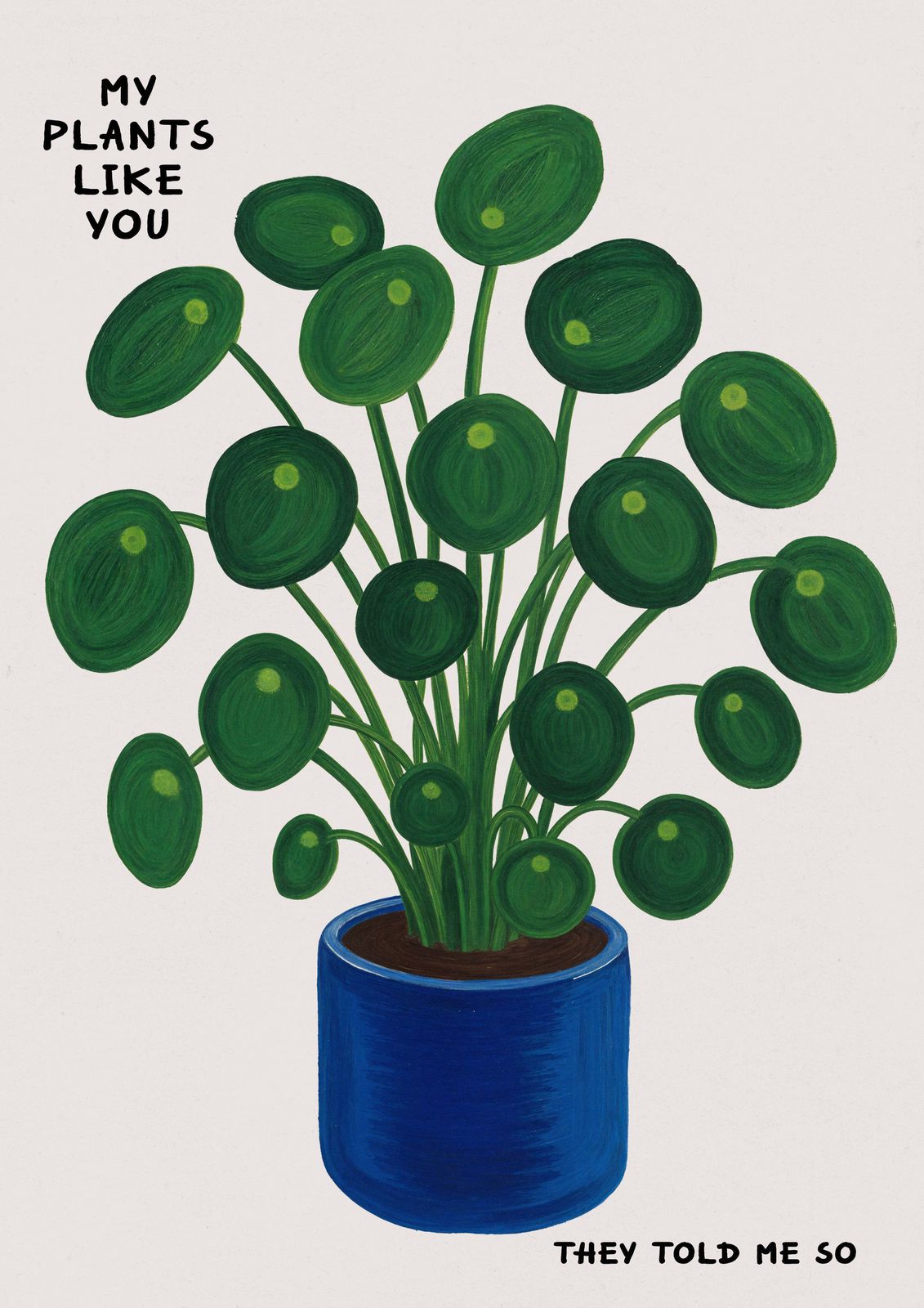 Poster - Mina växter gillar dig
