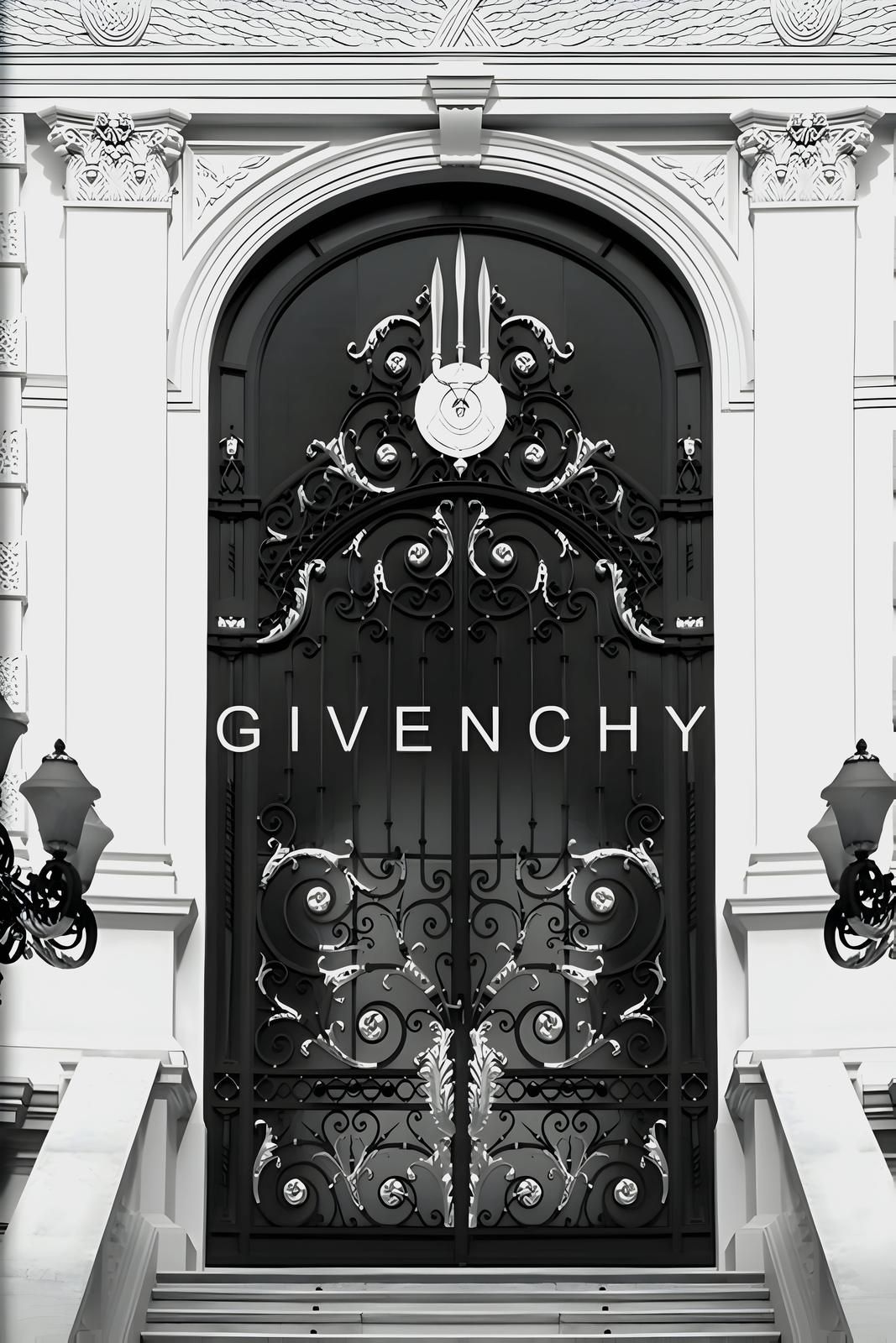Poster - Elegant Givenchy-entré