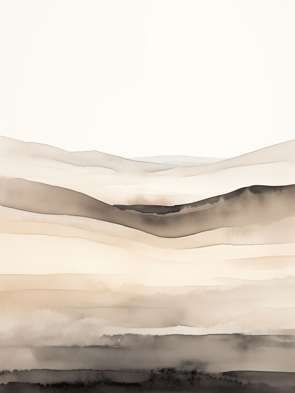 Poster - Abstrakt Landskap