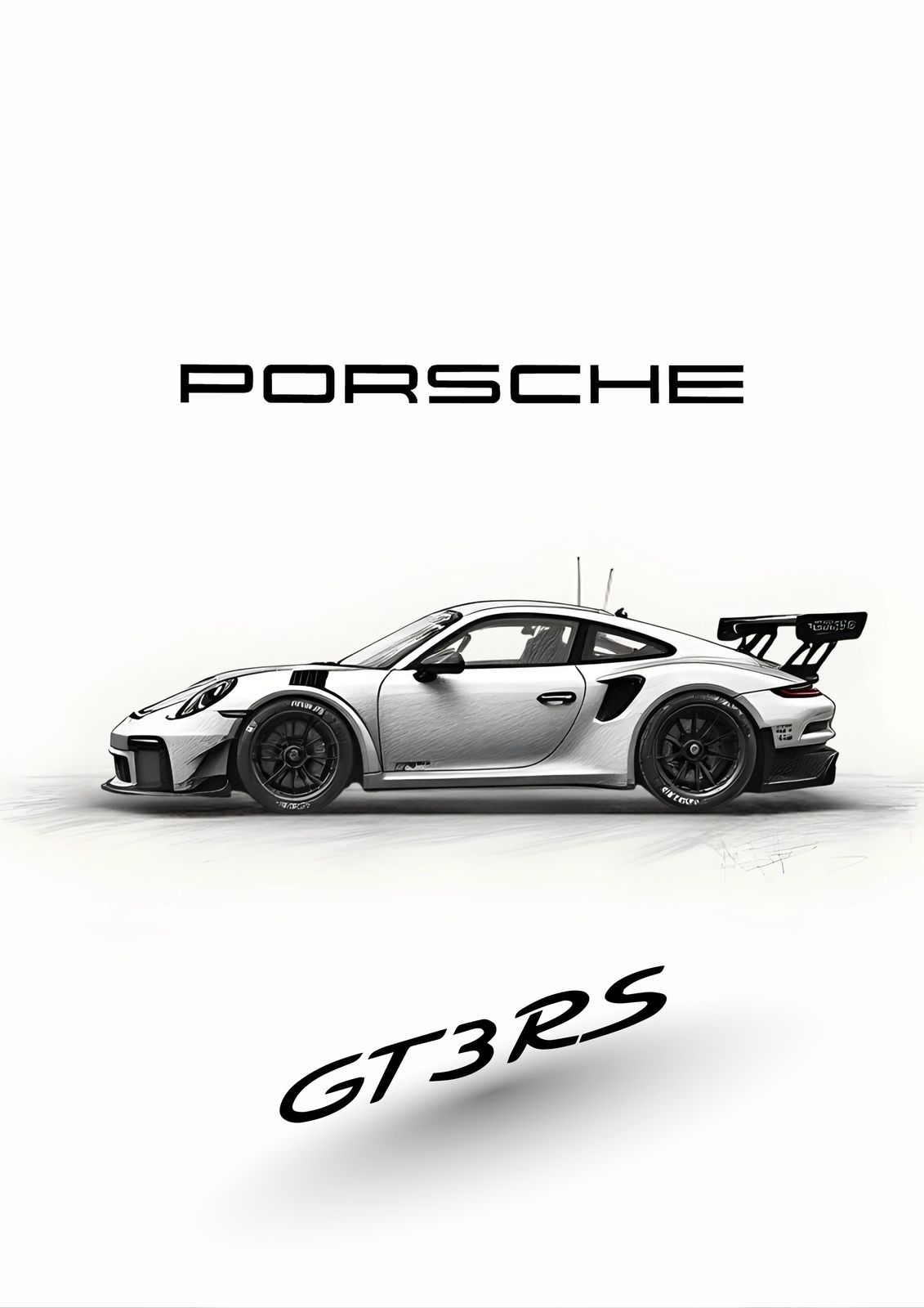 Affisch - Porsche GT3RS