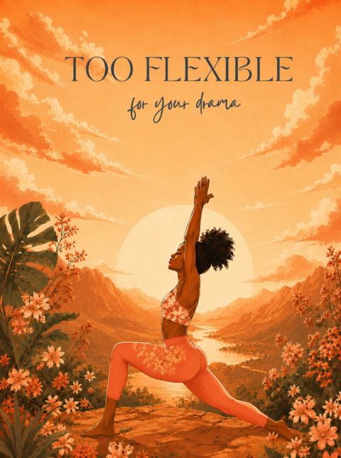 Poster - För Flexibel Yoga