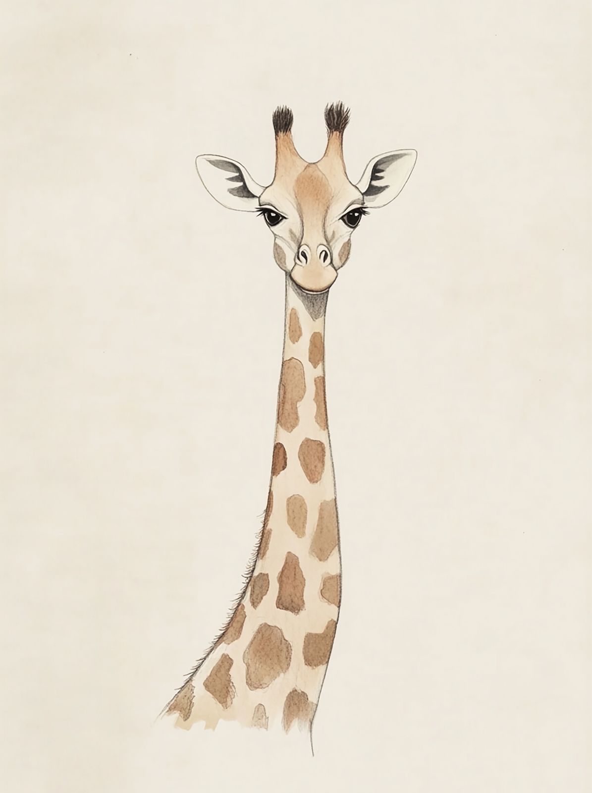Poster - Giraffkonst