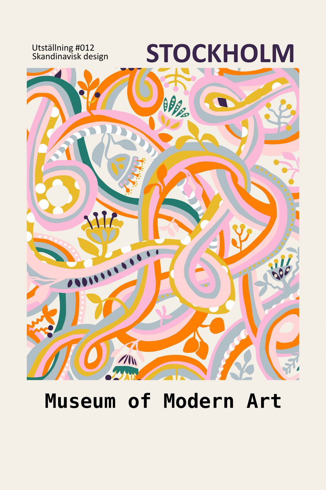 Poster - Stockholm Museum of Modern Art