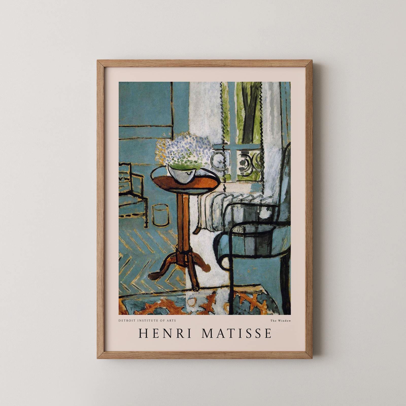 Poster - Fönstret av Henri Matisse