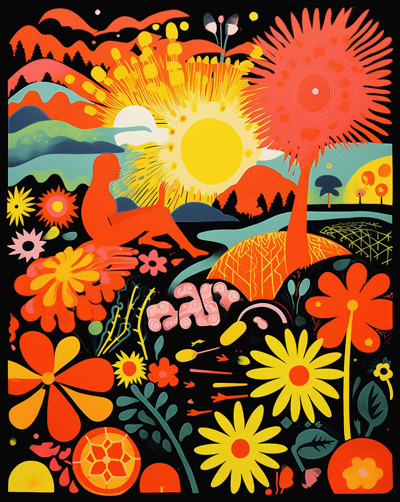 Poster - Levande Blomlandskap