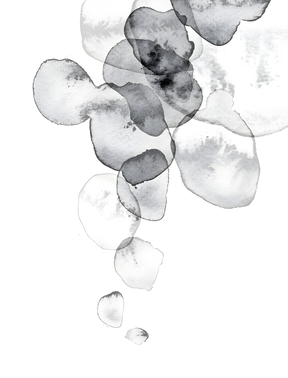 Poster - Akvarell Abstrakt