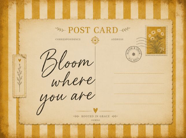 Poster - Bloom Postkort