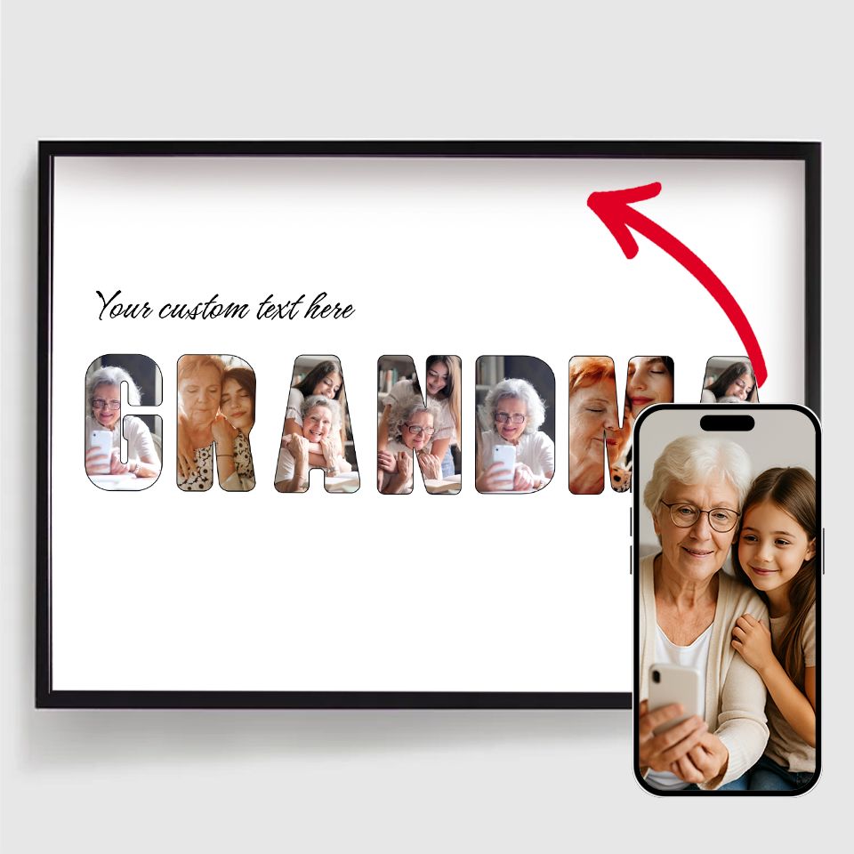 Personliga Posters - Mormor - Fotouppladdning