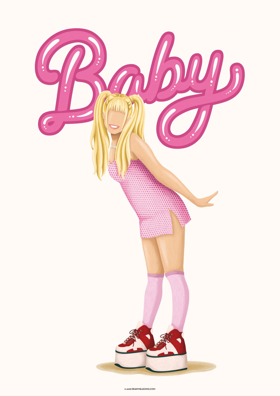 Poster - Baby Konsttryck