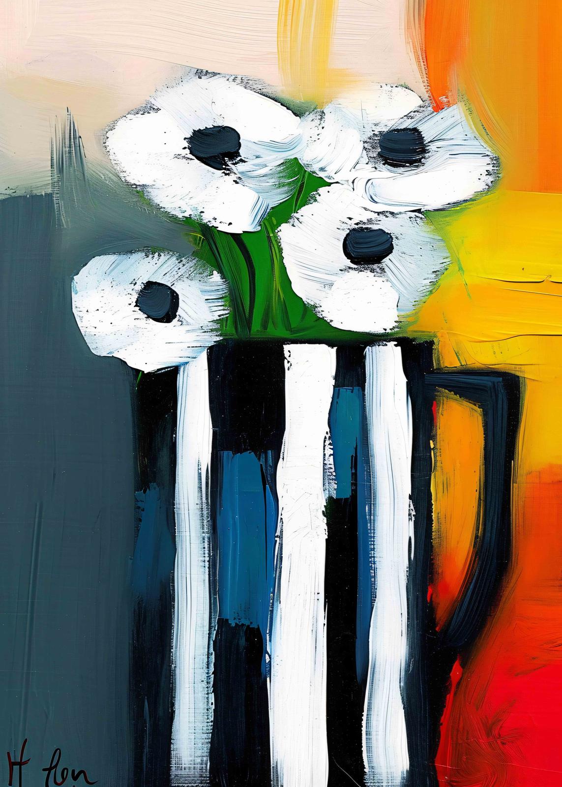 Poster - Blomvas