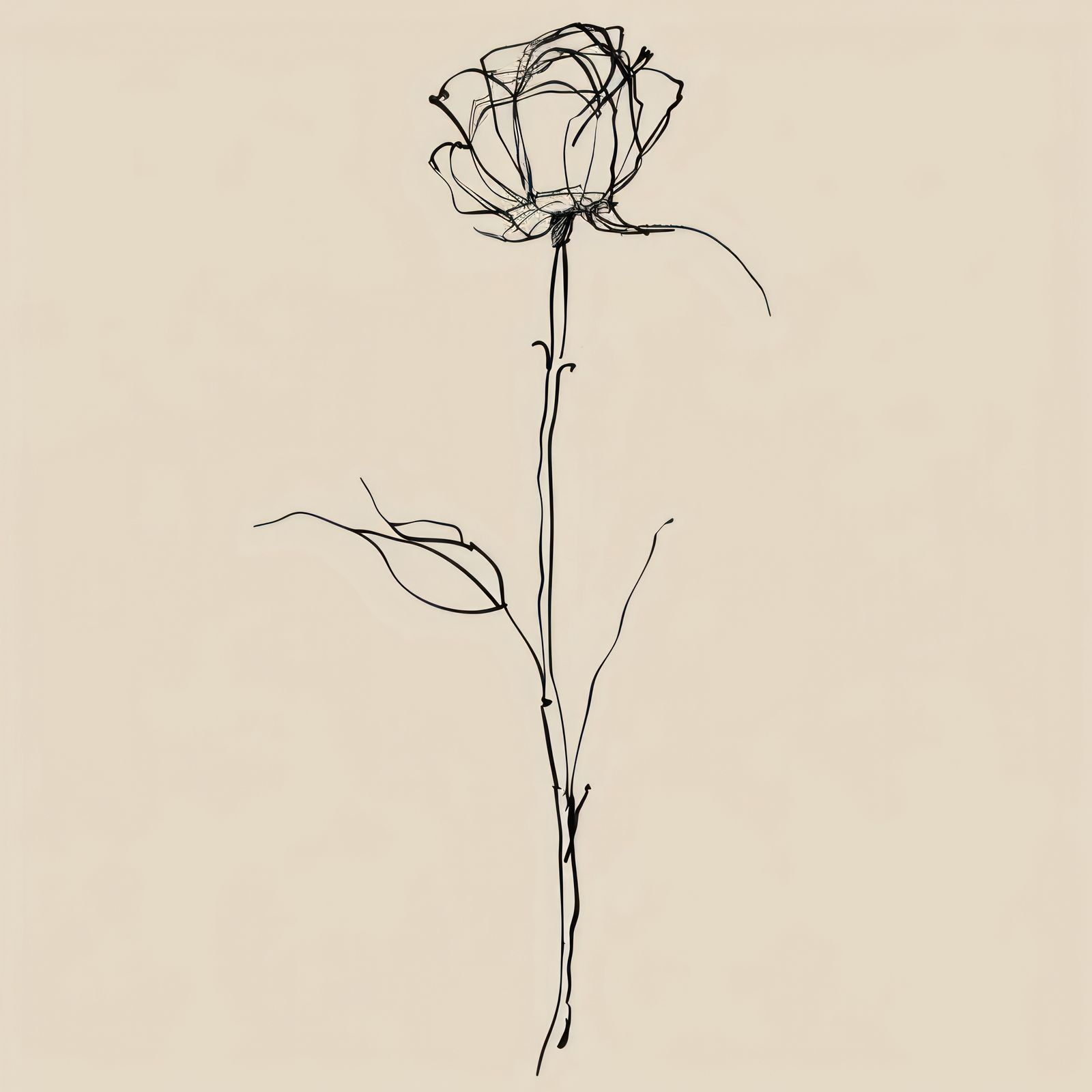 Poster - Elegant Blomma