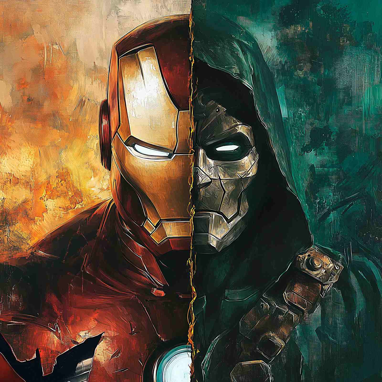 Poster - Iron Man och Doom