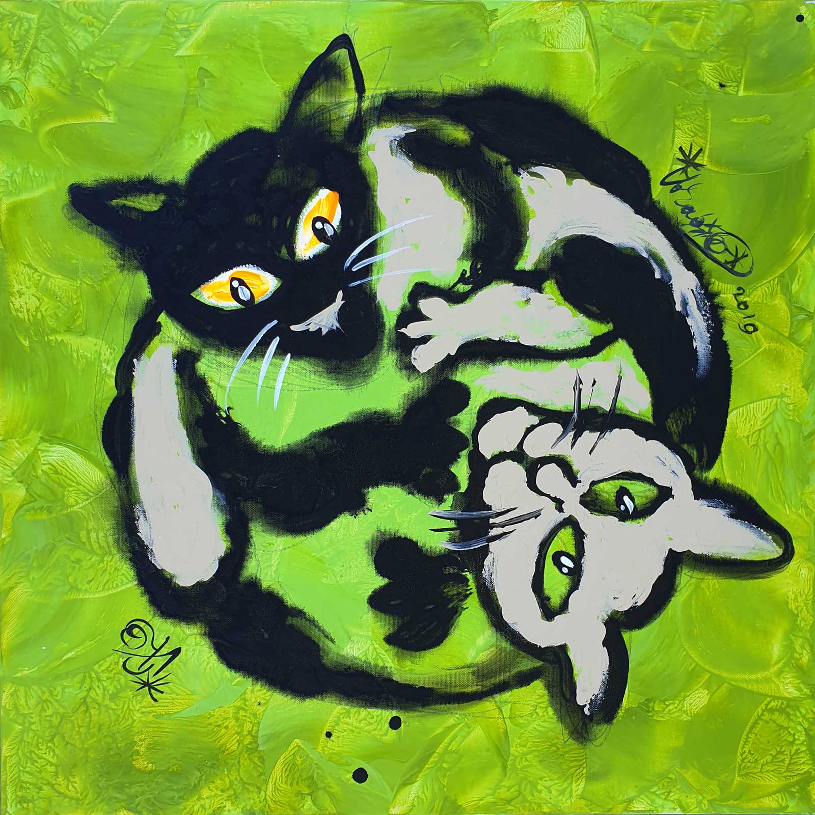 Poster - Yin Yang Katter