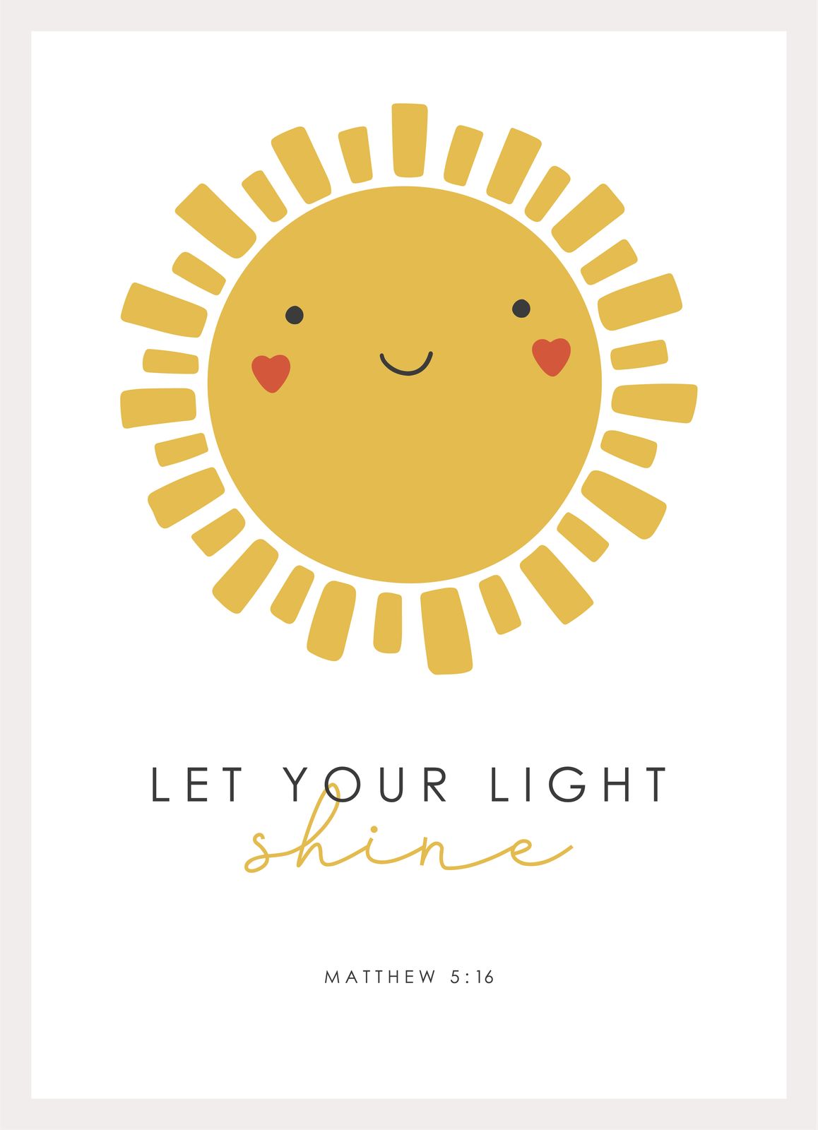 Poster - Solsken Inspiration