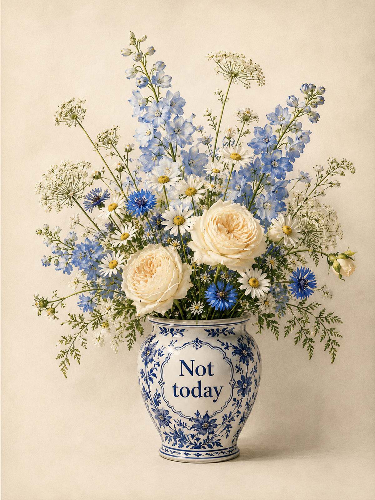 Poster - Blomvasen Inte Idag