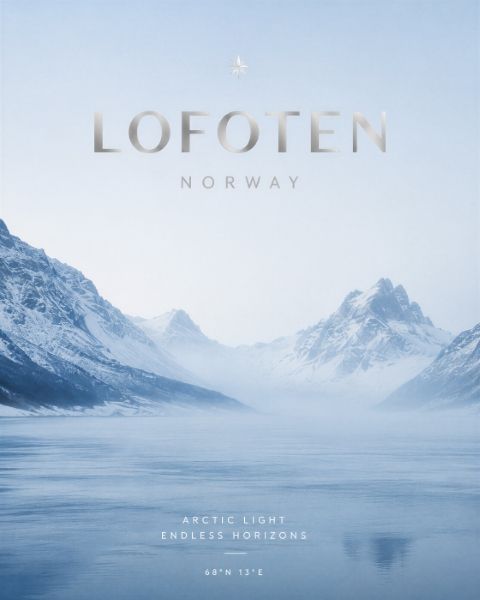 Poster - Lofoten Arktiskt Landskap