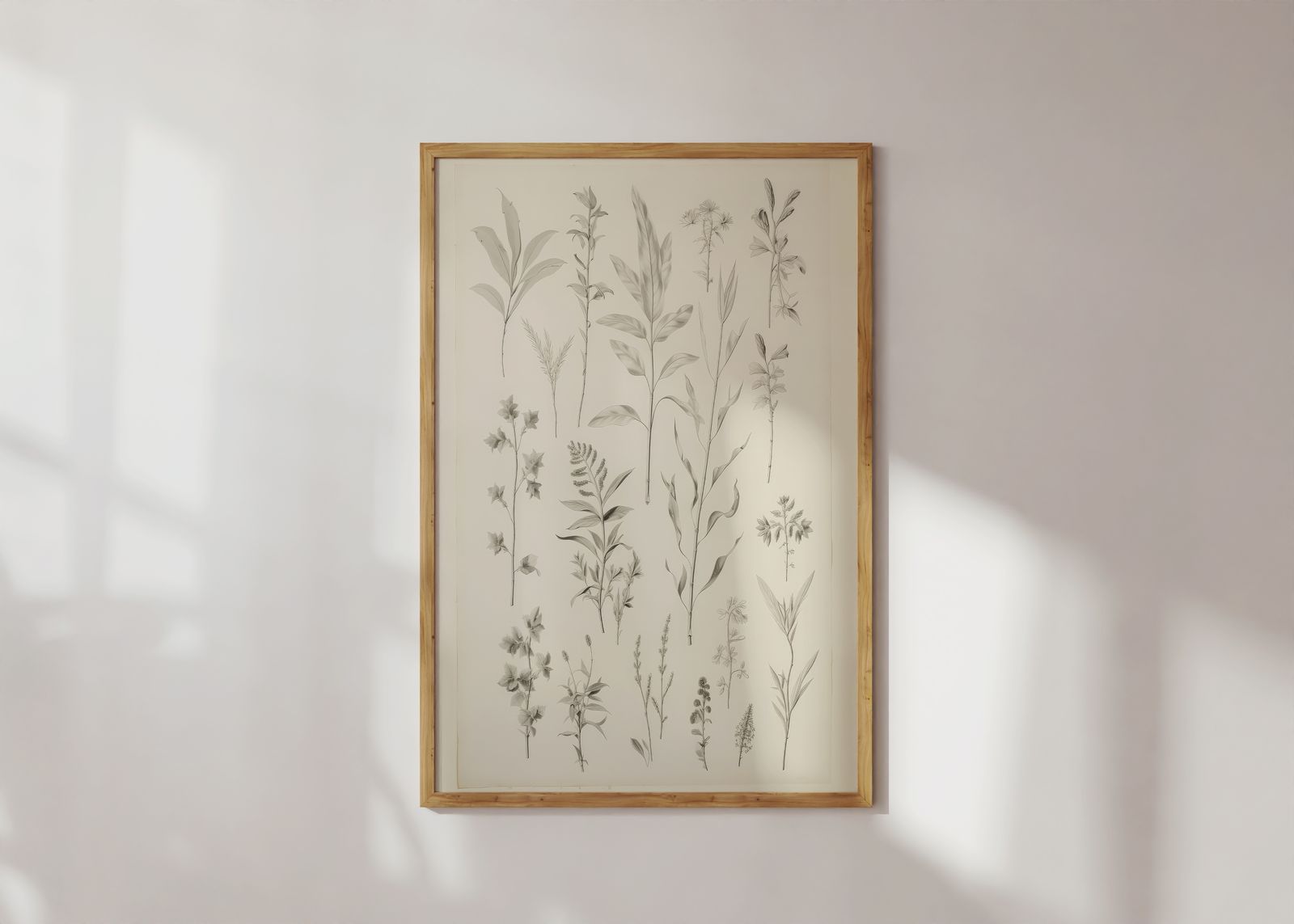 Poster - Botanisk Skiss