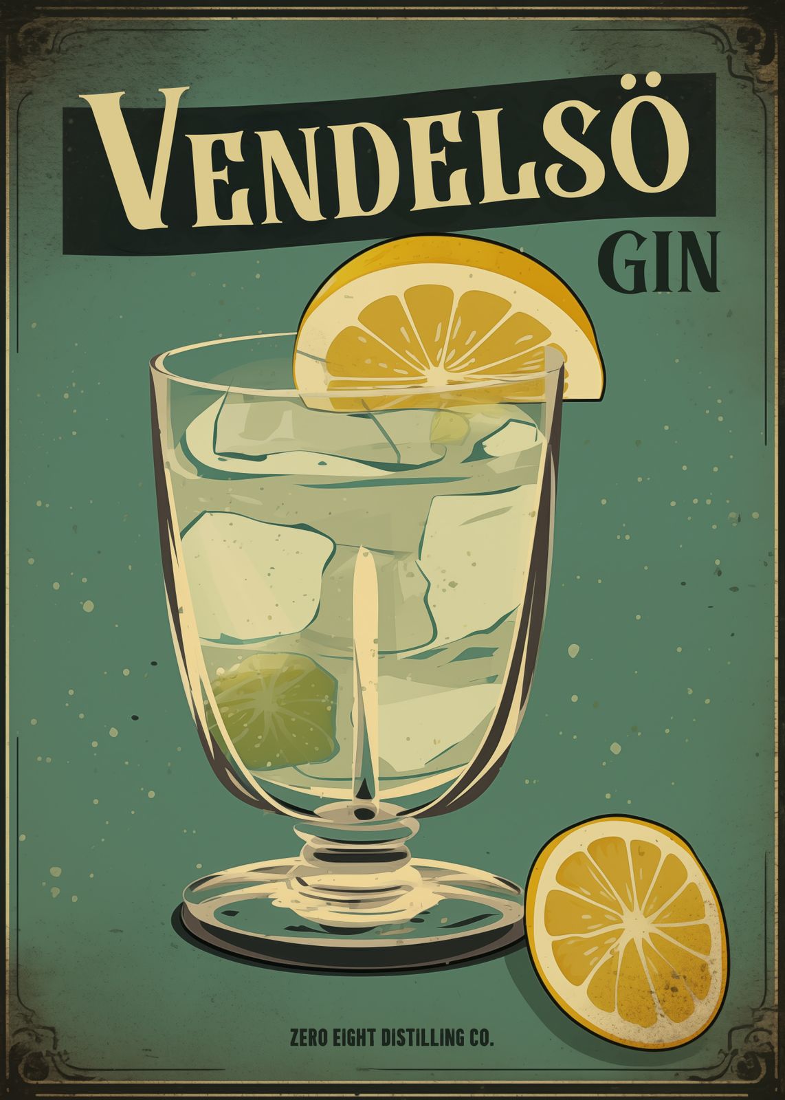 Poster - Vendelsö Gin