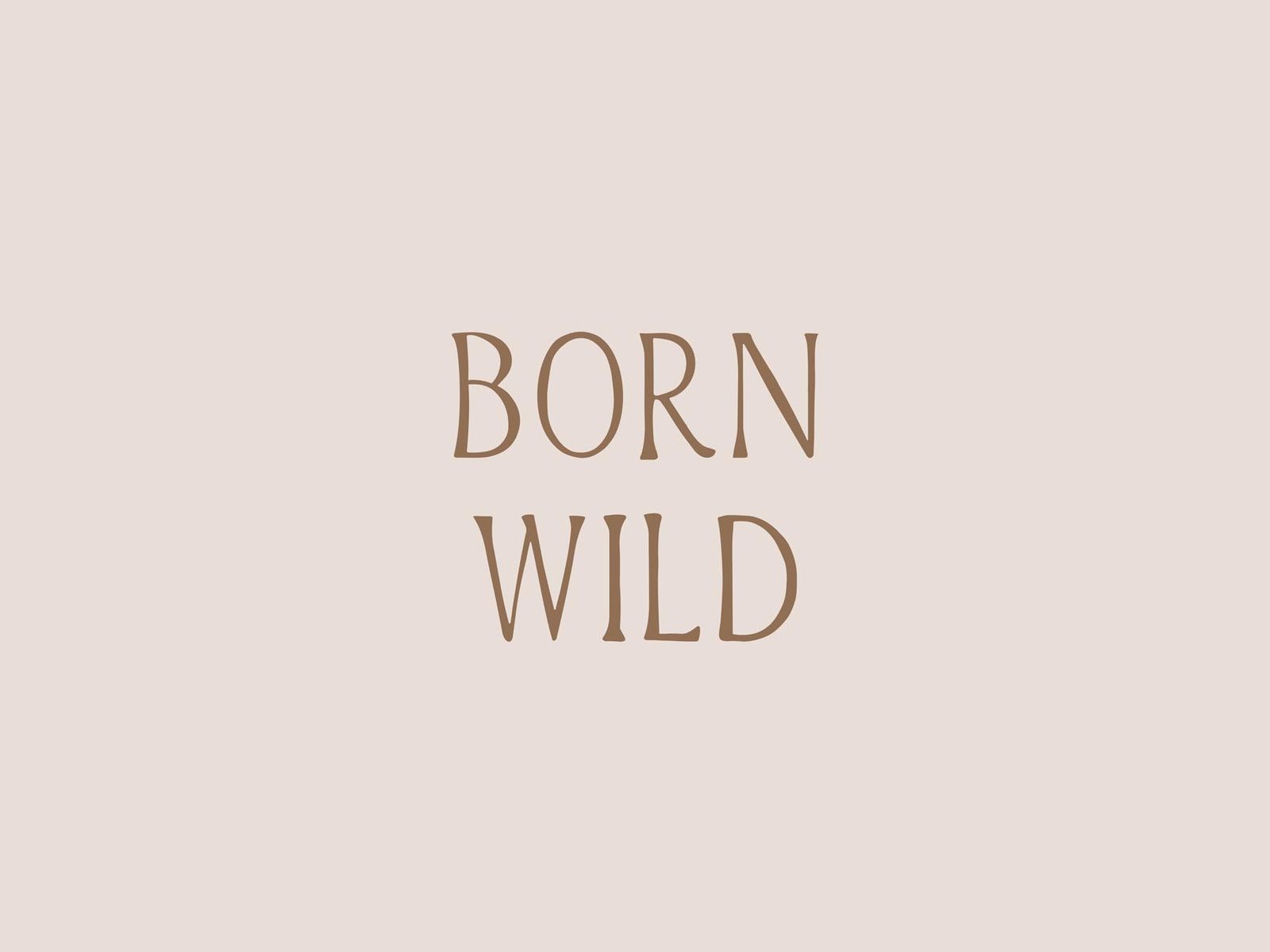 Poster - Born Wild