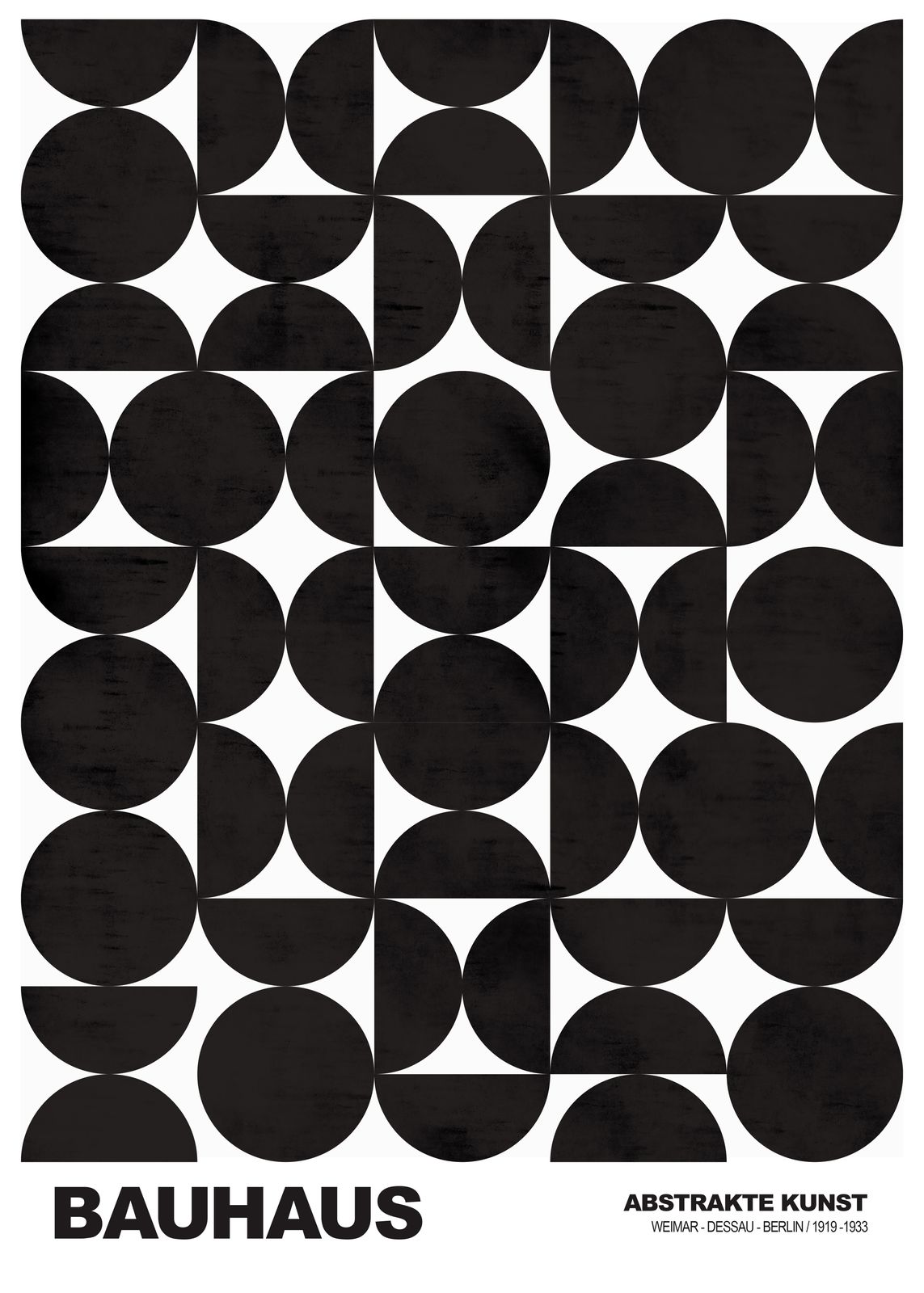 Poster - Bauhaus Abstrakt Konst