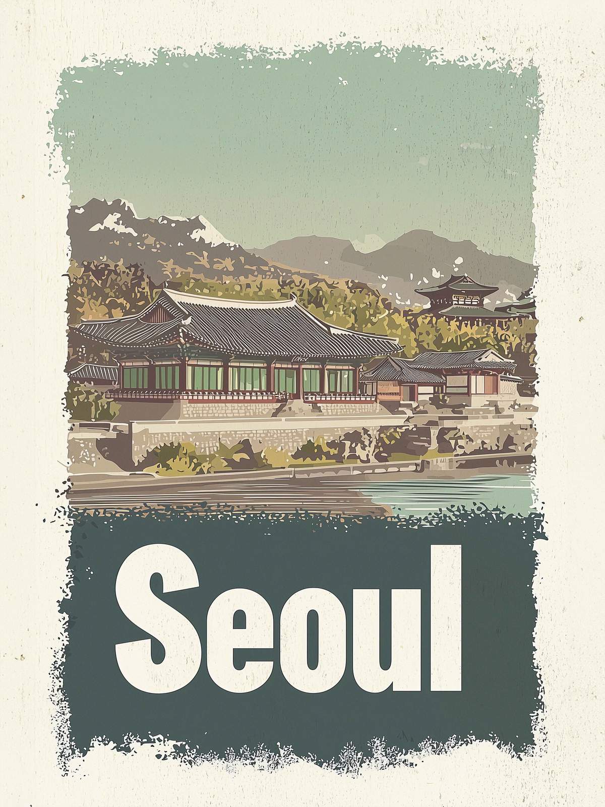 Poster - Seoul City