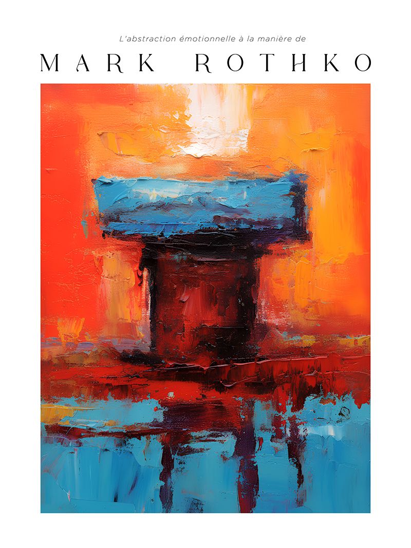 Poster - Mark Rothko Abstrakt