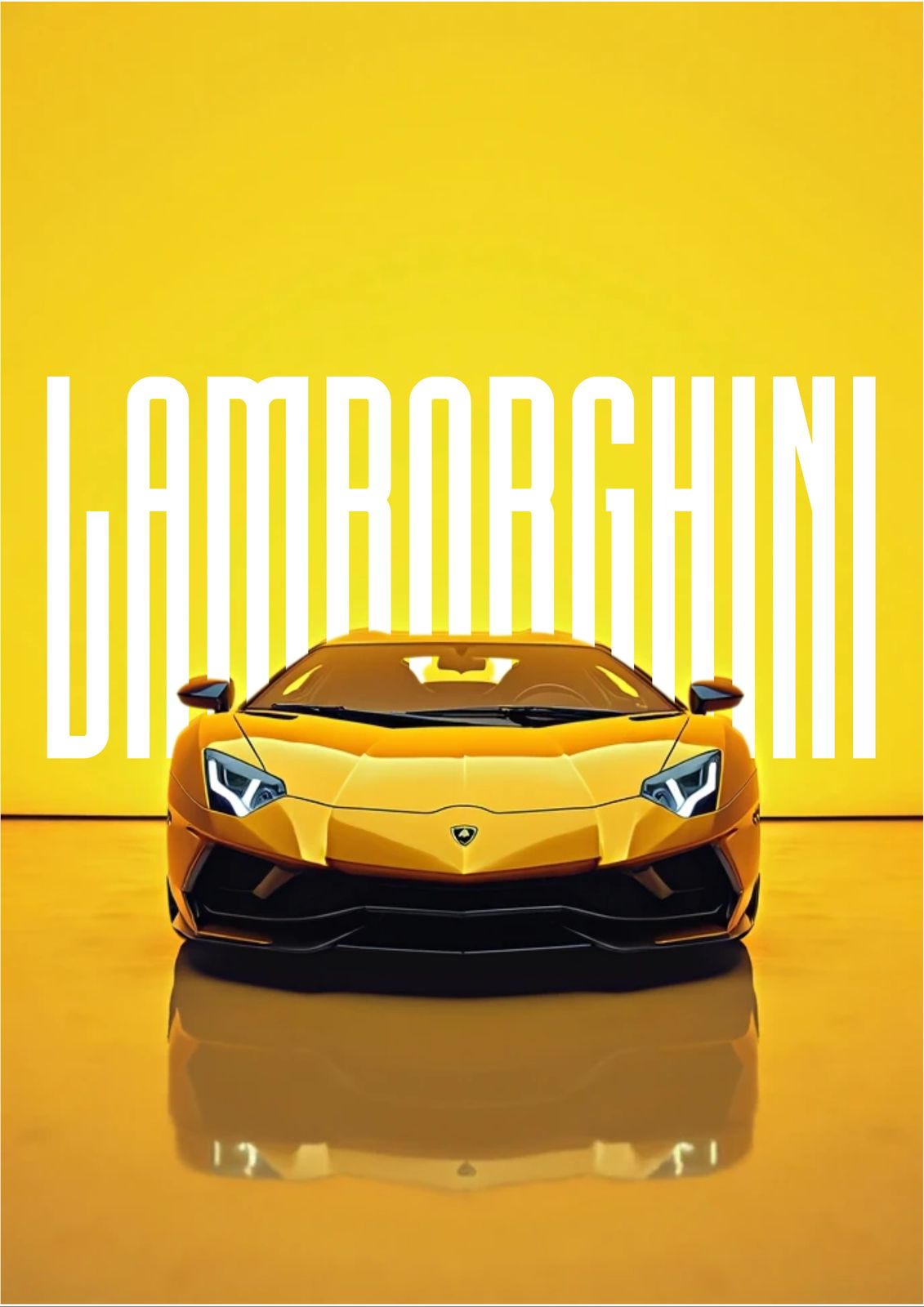 Poster - Lamborghini Gul