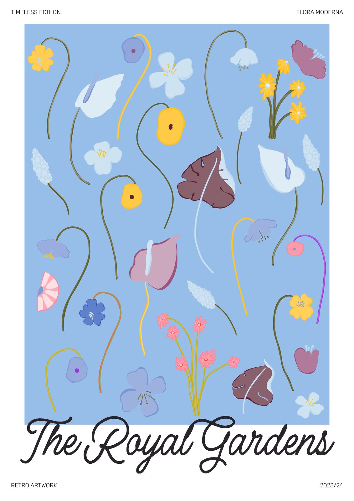 Poster - Flora Moderna