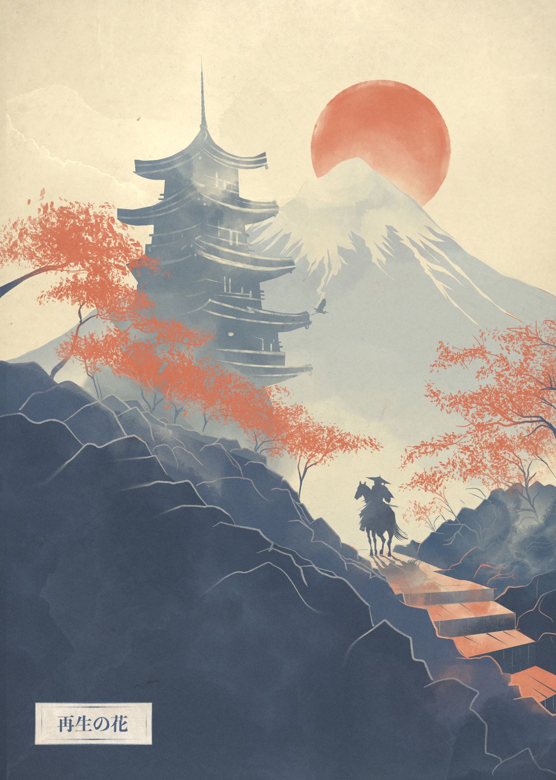 Poster - Japanskt Landskap