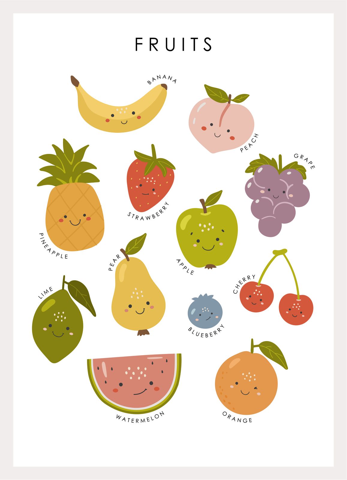 Poster - Fruktsamling