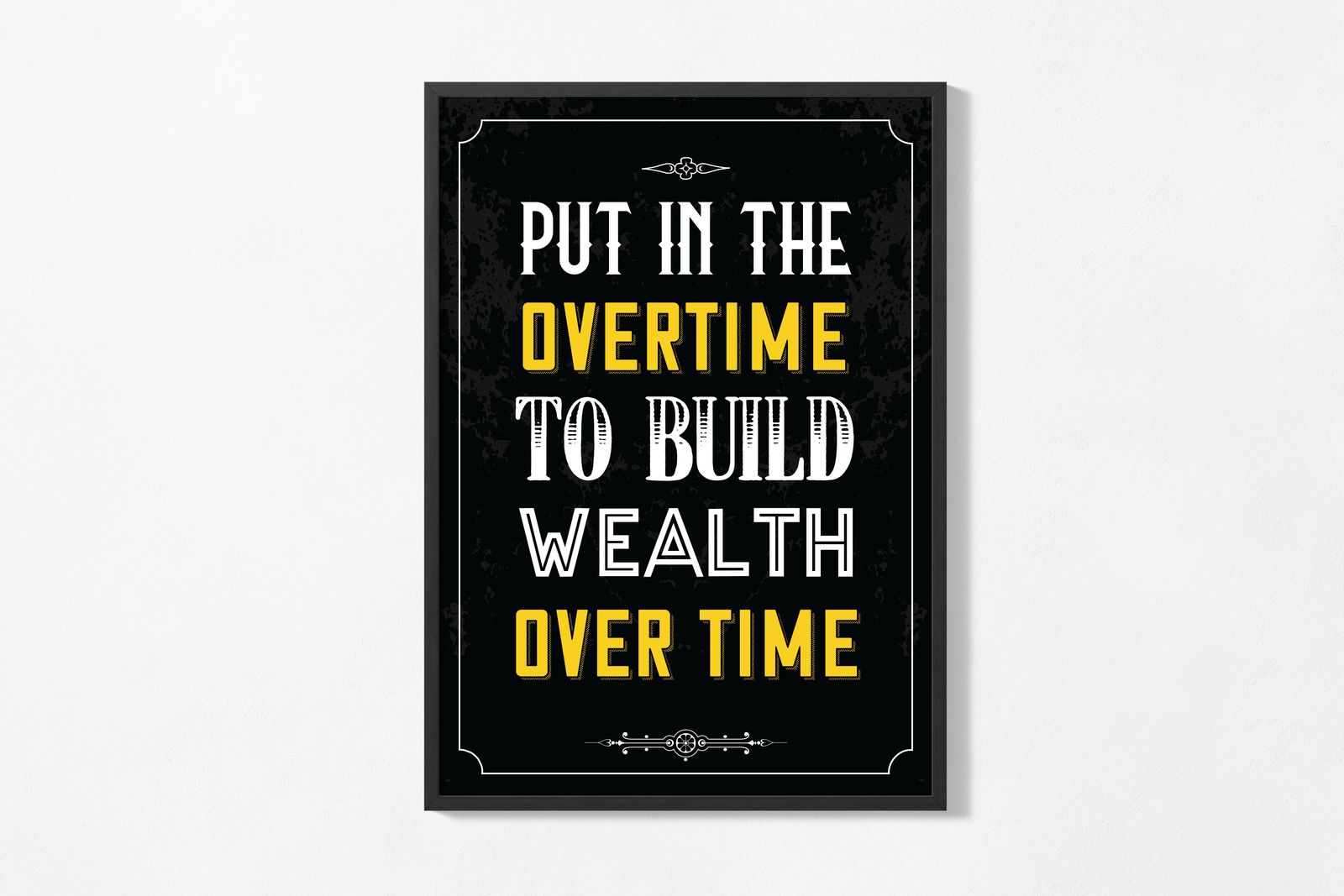 Poster - Motivationscitat
