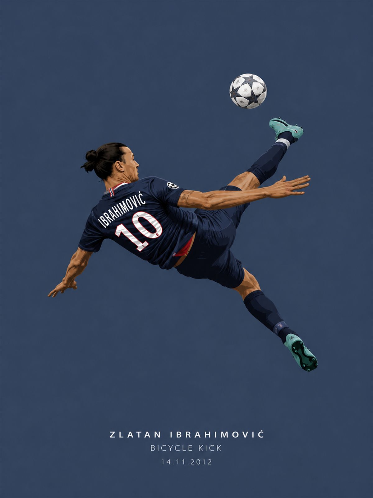 Poster - Cykelspark av Zlatan