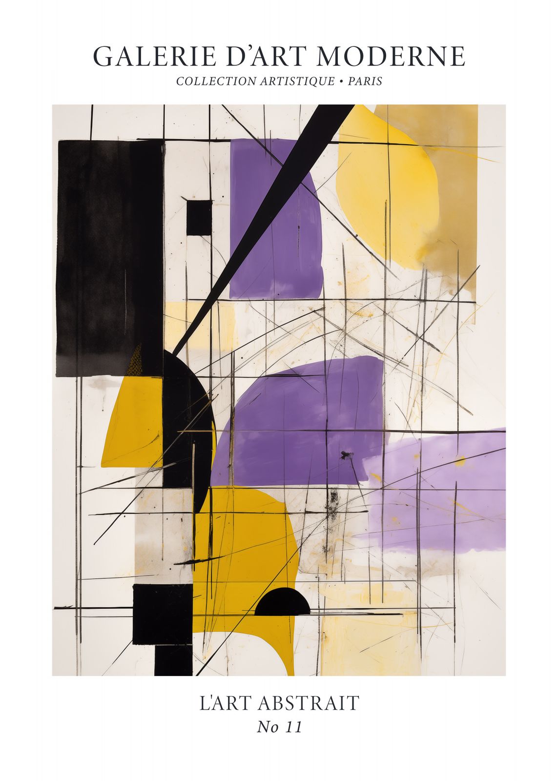 Affisch - L'Art Abstrait No 11