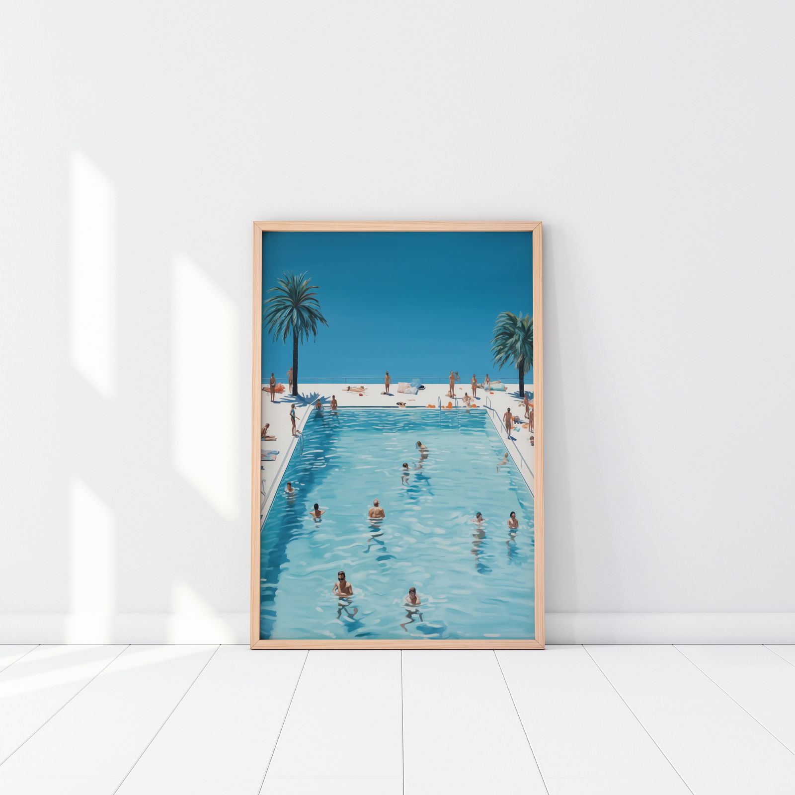 Poster - Solbelyst Pooloase