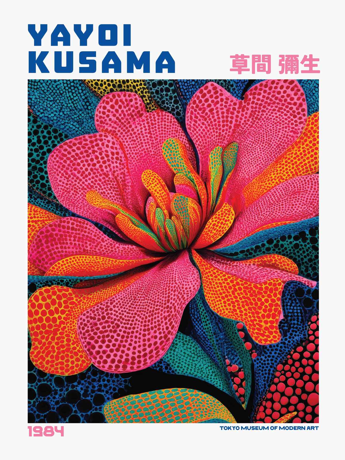 Poster - Yayoi Kusama Konst