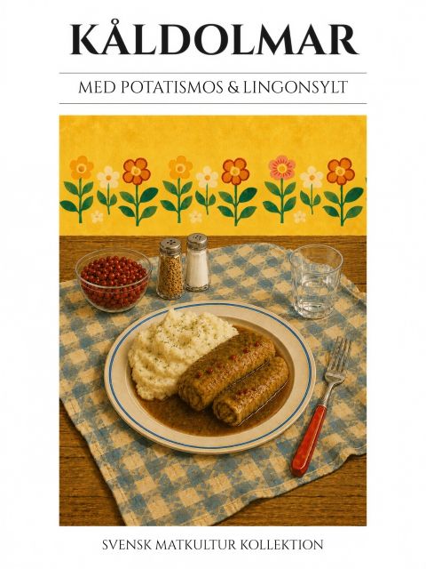 Poster - Traditionell Svensk Måltid