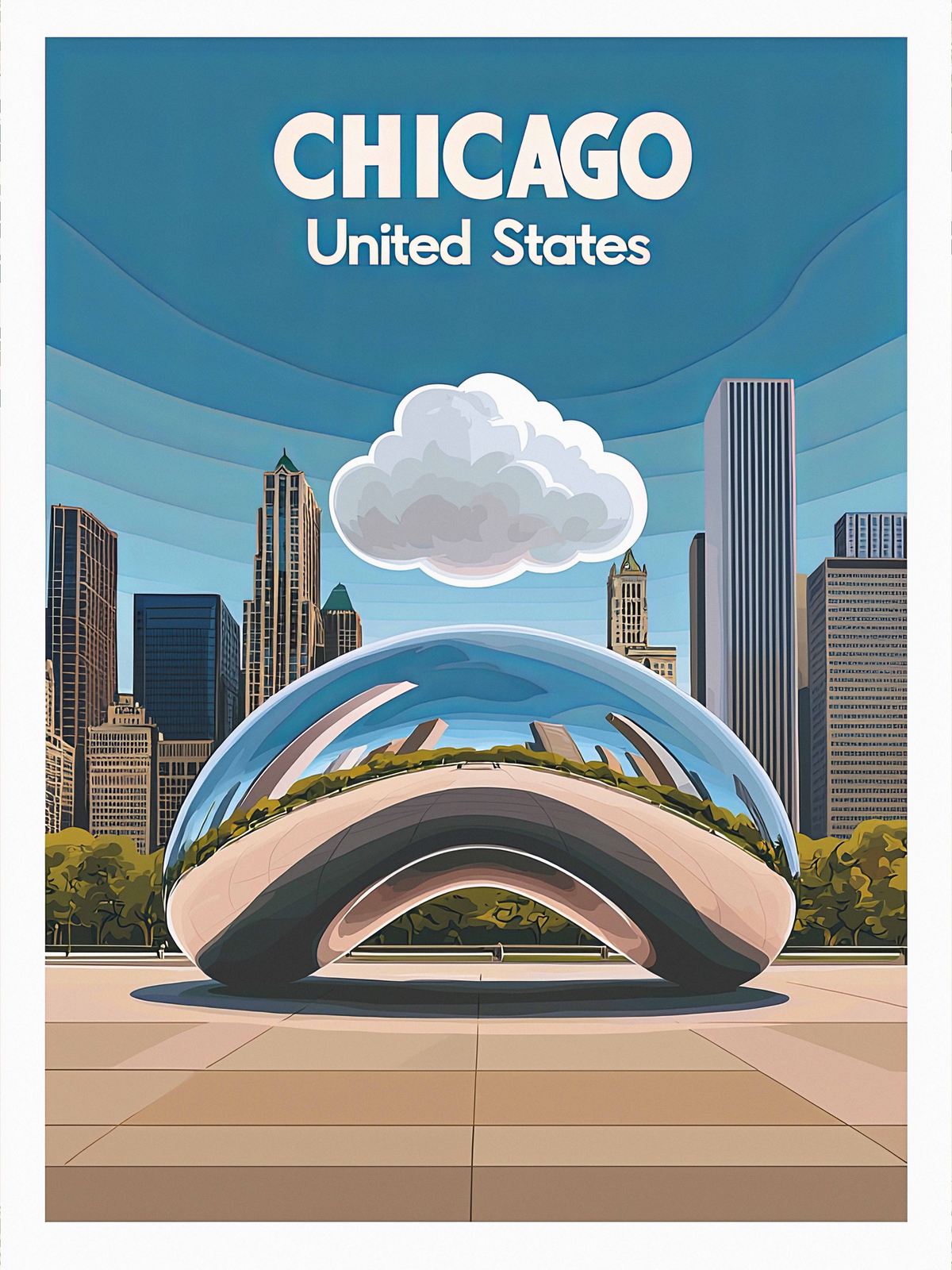 Poster - Chicago USA