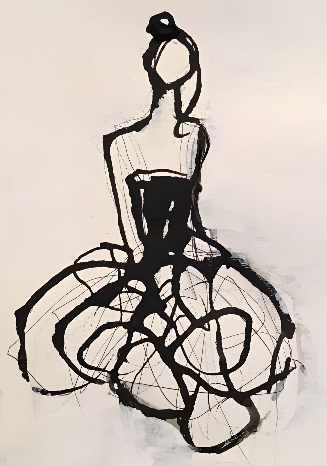 Poster - Abstrakt Figur
