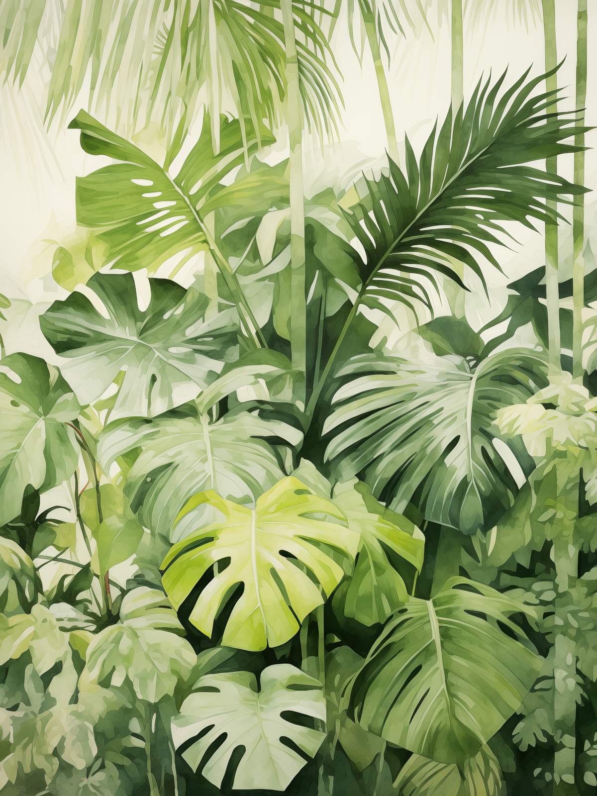 Poster - Tropiska Blad
