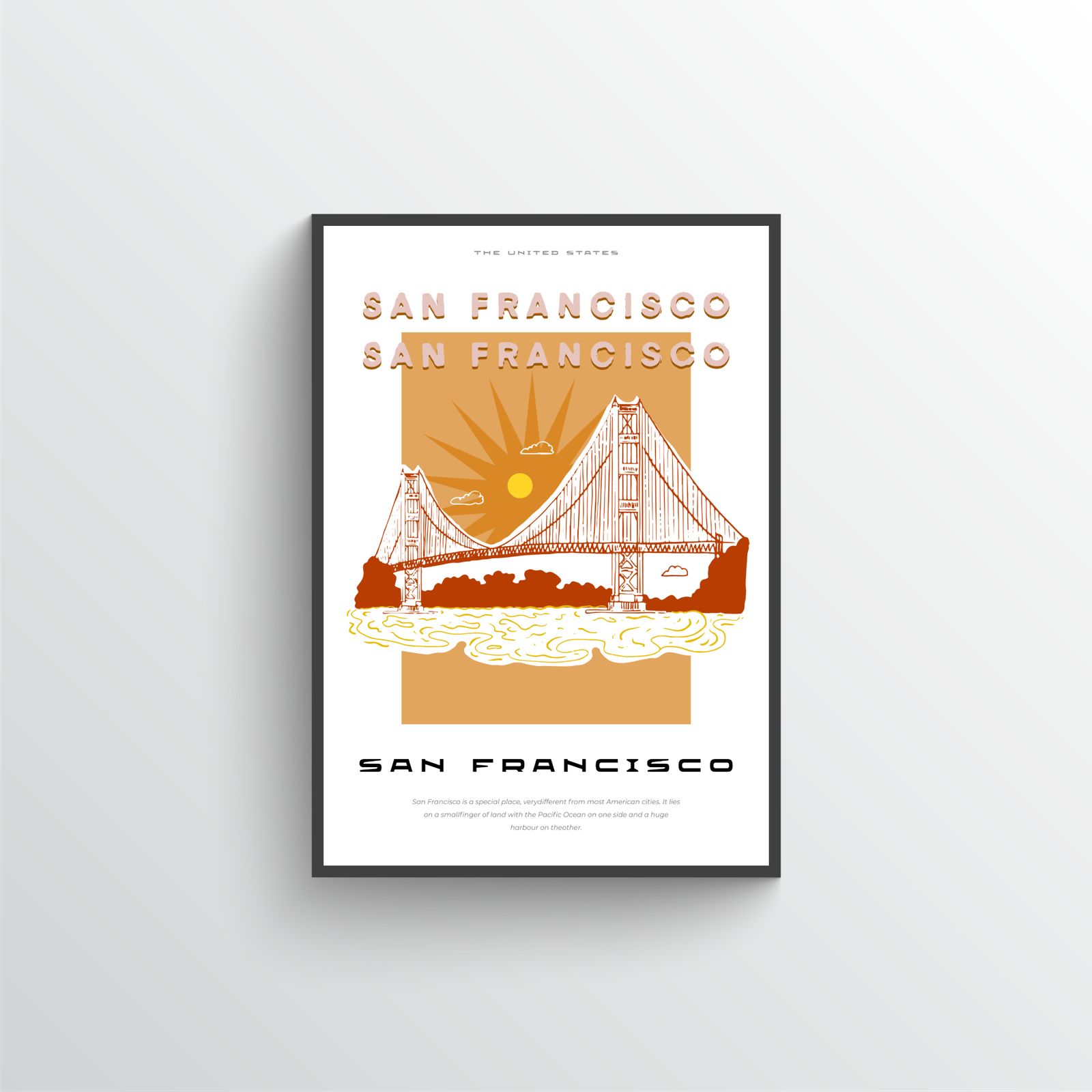 San Francisco Väggposter