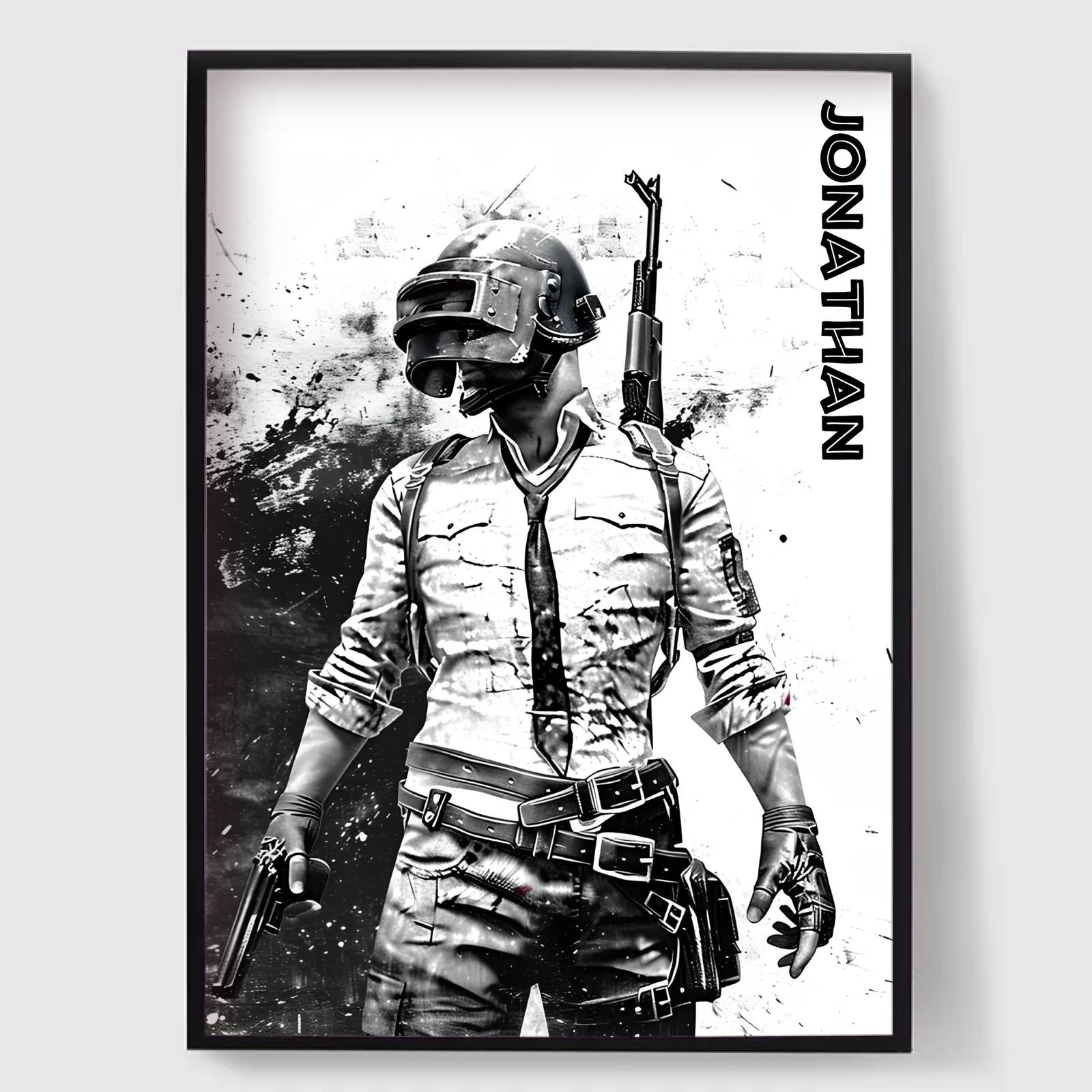 Personlig Poster - Videospelsinspirerad med Namn